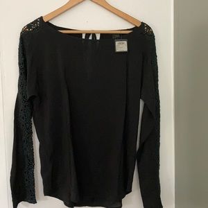 Club Monaco Silk Boat Neck Top